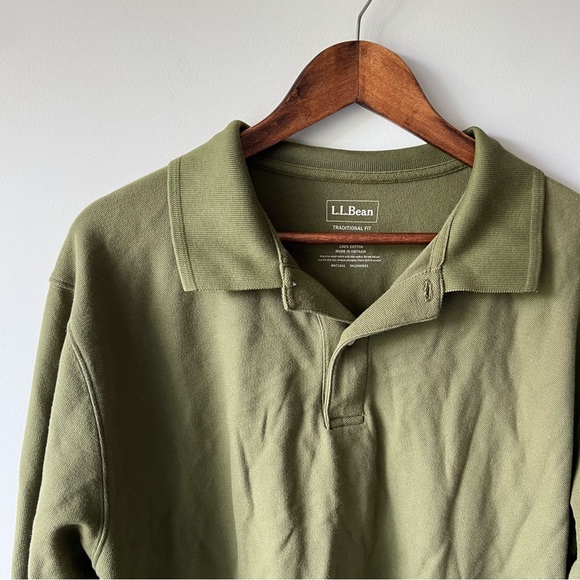 L.L. Bean Long Sleeve Collared Shirt - Picture 2 of 5